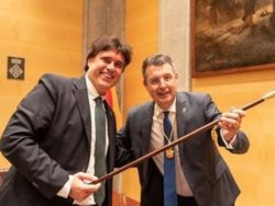 Miquel Noguer assumes office as president of the Girona Provincial Council and of the Costa Brava Girona Tourist Board.