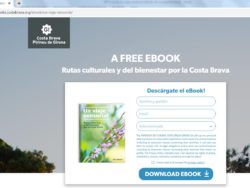 Es publica el primer llibre electrònic de rutes culturals i activitats de benestar a la Costa Brava