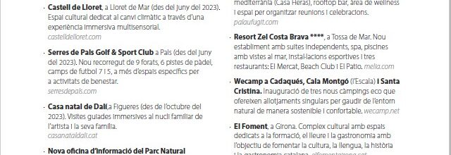 Novetats 2024